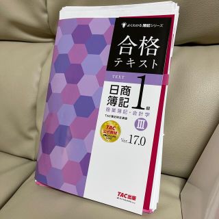 タックシュッパン(TAC出版)の合格テキスト日商簿記１級商業簿記・会計学 ３ Ｖｅｒ．１７．０(資格/検定)