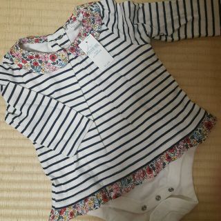 ベビーギャップ(babyGAP)のbabygap　襟付きロンパース(ロンパース)