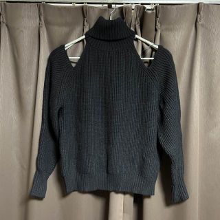 ザラ(ZARA)のZARA オフショルニット タートルネック(ニット/セーター)