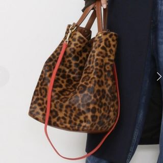 ドゥーズィエムクラス(DEUXIEME CLASSE)のBAGS IN PROGRESS LEOPARD BAG レオパードバッグ(ショルダーバッグ)