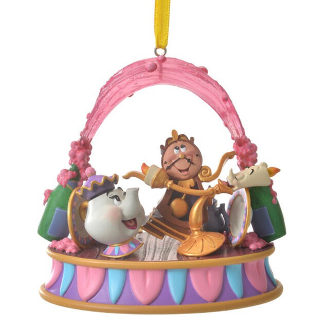 Disney - ディズニーストア ルミエール、コグスワース、ポット夫人