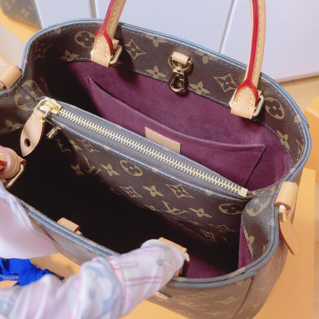 LOUIS VUITTON(ルイヴィトン)のLOUIS VUITTON☆モンテーニュbb バンドー付き レディースのバッグ(ハンドバッグ)の商品写真