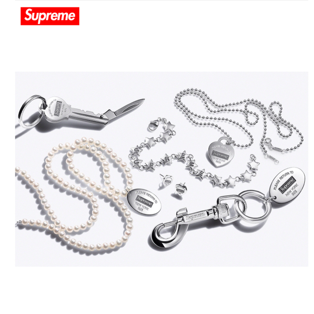 Supreme(シュプリーム)のSupreme / Tiffany & Oval Tag Keyring メンズのファッション小物(キーホルダー)の商品写真