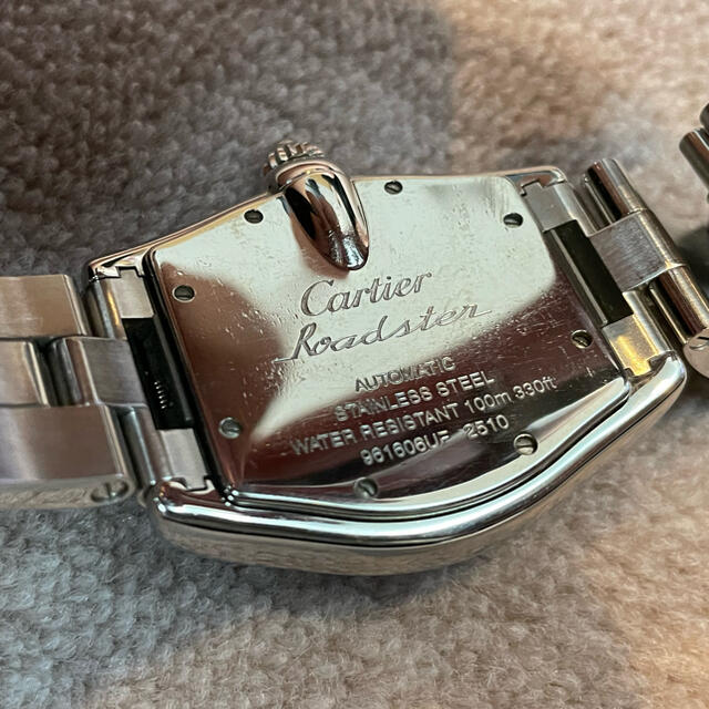 Cartier(カルティエ)のカルティエ　ロードスター　メンズ メンズの時計(腕時計(アナログ))の商品写真