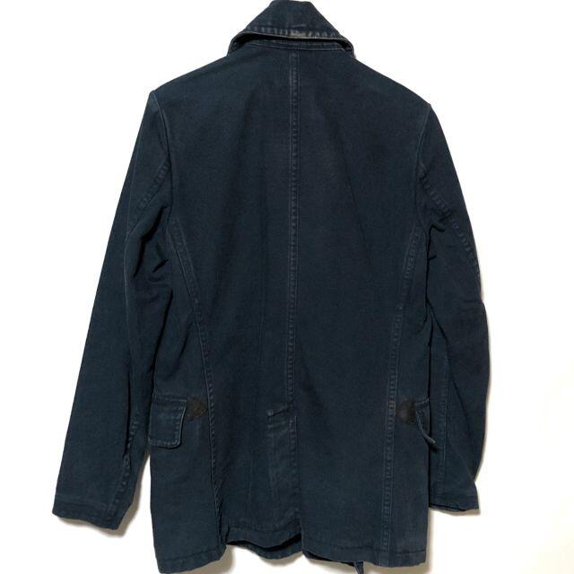 RRL(ダブルアールエル)のRRL キャンバスダック Pコート XS 紺/ダブルアールエル ピーコート メンズのジャケット/アウター(ピーコート)の商品写真