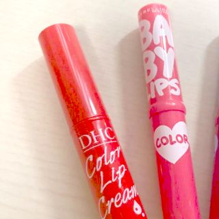 メイベリン(MAYBELLINE)のメイベリン リップクリーム カラー ♡DHC 濃密うるみリップクリーム(リップケア/リップクリーム)