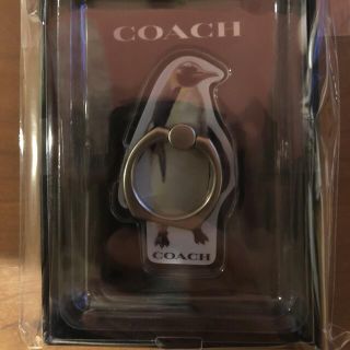 コーチ(COACH)のスマホリングcoach(ストラップ/イヤホンジャック)