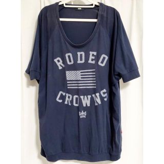 ロデオクラウンズ(RODEO CROWNS)のRODEOCROWN ひざ丈 ワンピース 七分丈 チュニック ロデオクラウンズ(ひざ丈ワンピース)