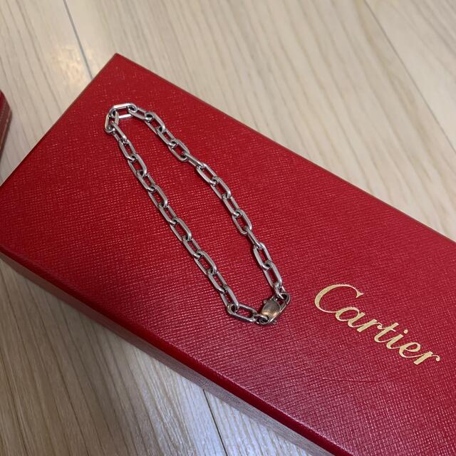 Cartier(カルティエ)の最終値下げ！　カルティエ　18金ホワイトゴールド　スパルタカスブレス レディースのアクセサリー(ブレスレット/バングル)の商品写真