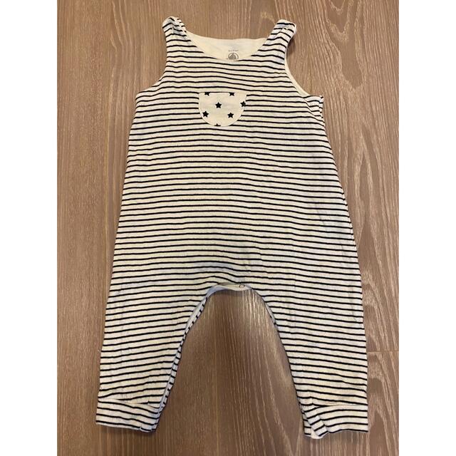 PETIT BATEAU(プチバトー)のプチバトー　ロンパース×肌着セット キッズ/ベビー/マタニティのベビー服(~85cm)(ロンパース)の商品写真