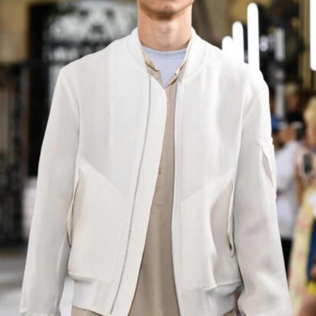 AURALEE Silk Triple Cloth Zip Blouson | www.tspea.org