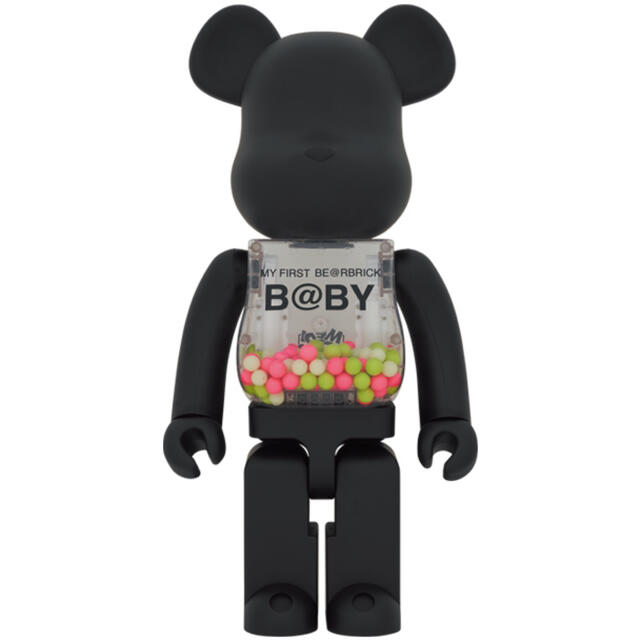 MEDICOM TOY(メディコムトイ)のBE＠RBRICK MY FIRST B@BY MATT BLACK  エンタメ/ホビーのフィギュア(その他)の商品写真