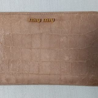 ミュウミュウ クロコダイル 財布(レディース)の通販 100点以上 ...