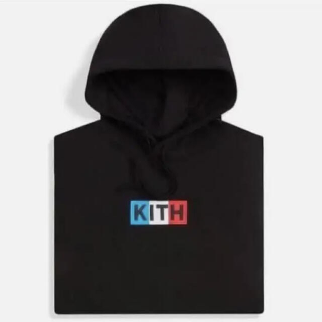 【新品未使用】KITH Paris box logo ボックスロゴフーディー