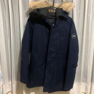 カナダグース(CANADA GOOSE)の【(^^)さん専用】カナダグース　クレストン　ネイビー(ダウンジャケット)