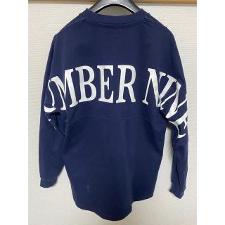 ナンバーナイン(NUMBER (N)INE)の【NUMBER (N)INE】《別注》バックプリントロンT ネイビー(Tシャツ/カットソー(七分/長袖))