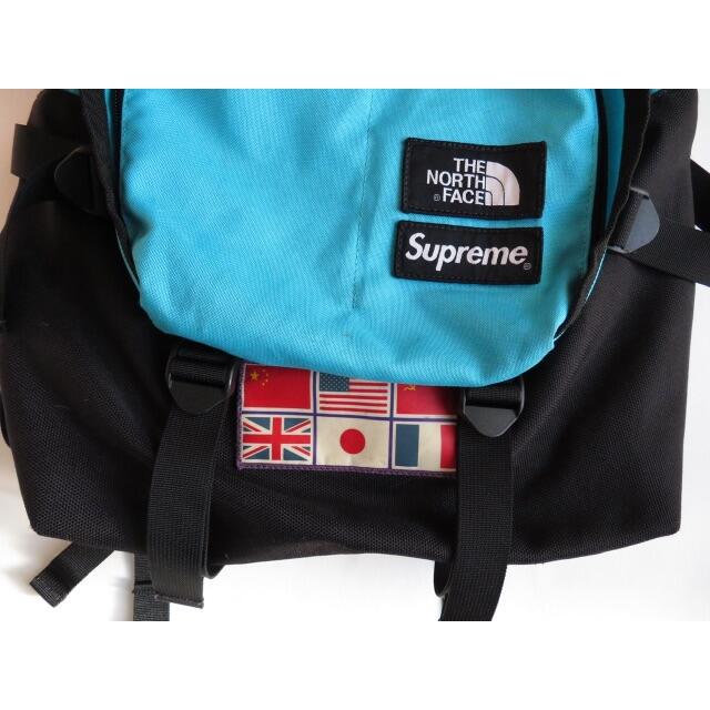 supreme 14ss north face backpack 国旗