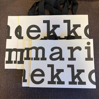 マリメッコ(marimekko)の新品 マリメッコ ショッパー 4枚セット marimekko ショップ袋(ショップ袋)