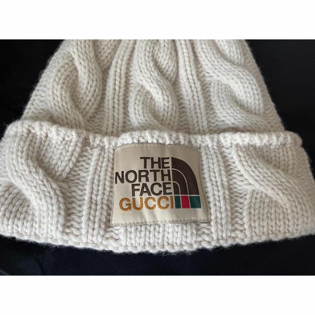 Gucci - GUCCI x The North Face コラボ第二弾ニットキャップ新品箱付