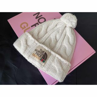 Gucci - GUCCI x The North Face コラボ第二弾ニットキャップ新品箱付