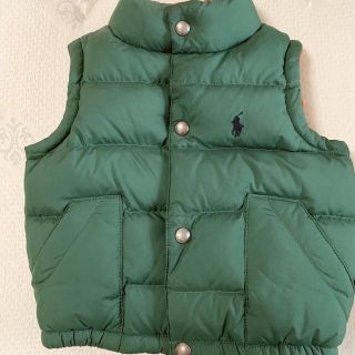 ポロラルフローレン(POLO RALPH LAUREN)のポロラルフローレン　リバーシブルダウンベスト　2T(ジャケット/上着)