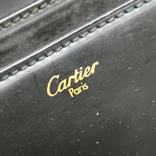 Cartier - 黒 レザーの通販 by ブランディア｜カルティエならラクマ - カルティエ ビジネスバッグ HOT特価