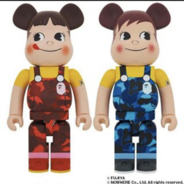 最大10%OFFクーポン MEDICOM TOY - BE@RBRICK BAPE(R)×ペコちゃん&ポコ