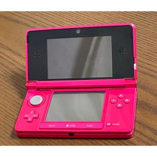 ニンテンドー3DS(ニンテンドー3DS)のニンテンドー3DS グロスピンク(携帯用ゲーム機本体)