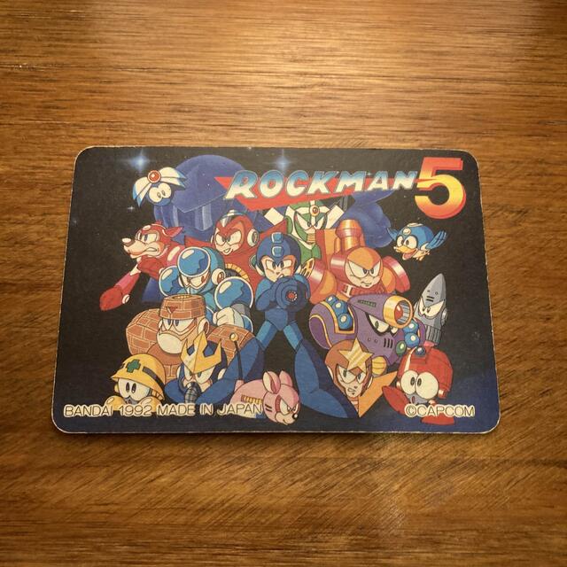 CAPCOM(カプコン)のロックマン　ストリートファイター2　カード エンタメ/ホビーのアニメグッズ(カード)の商品写真