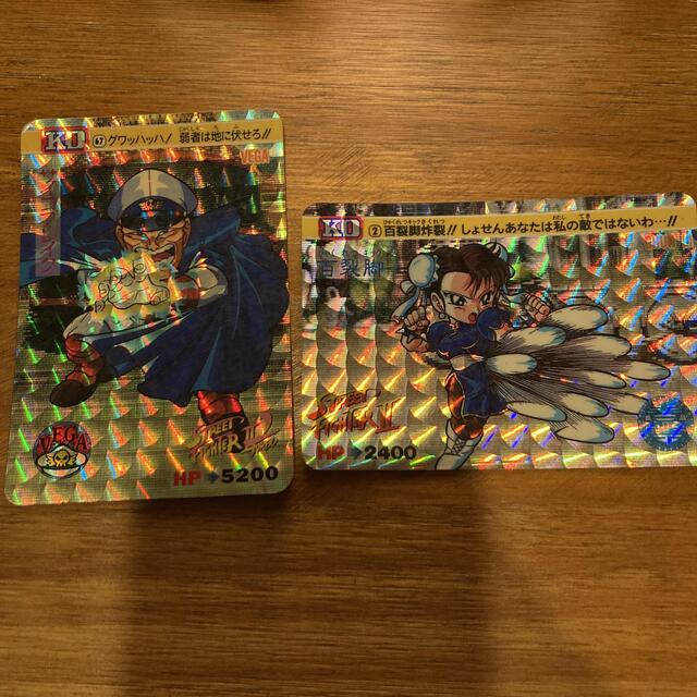 CAPCOM(カプコン)のロックマン　ストリートファイター2　カード エンタメ/ホビーのアニメグッズ(カード)の商品写真