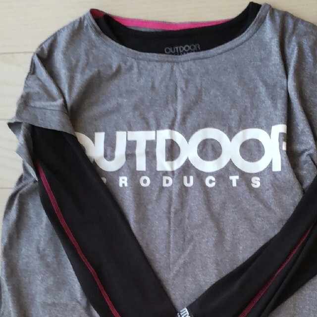 OUTDOOR PRODUCTS(アウトドアプロダクツ)のミニー様専用★OUTDOOR★スポーツシャツ２枚セット レディースのトップス(Tシャツ(長袖/七分))の商品写真