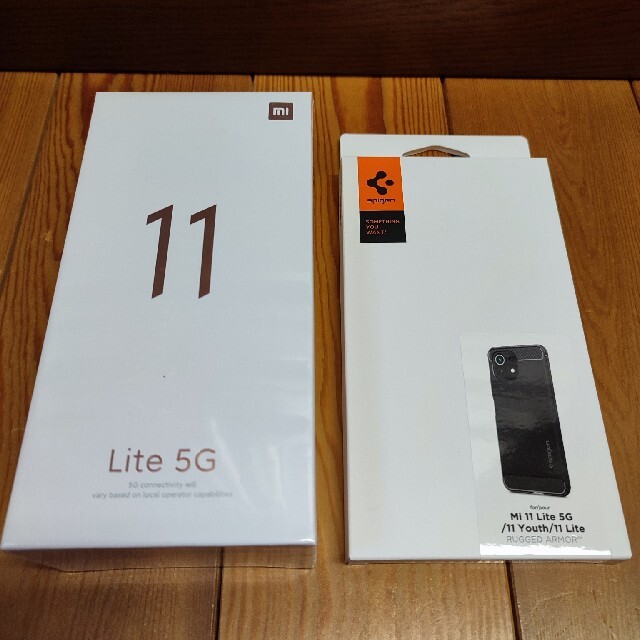 【今日の超目玉】  Mi taka専用 11 新品未開封　simフリーとケース  5G Lite スマートフォン本体