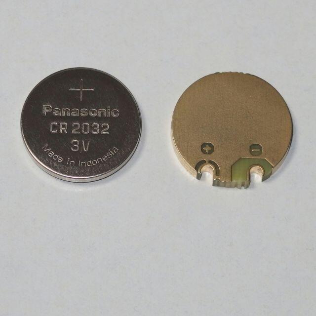 CR2032リチウムコイン電池アダプタ【CR2032ADP】バッテリースペーサー ハンドメイドの素材/材料(各種パーツ)の商品写真