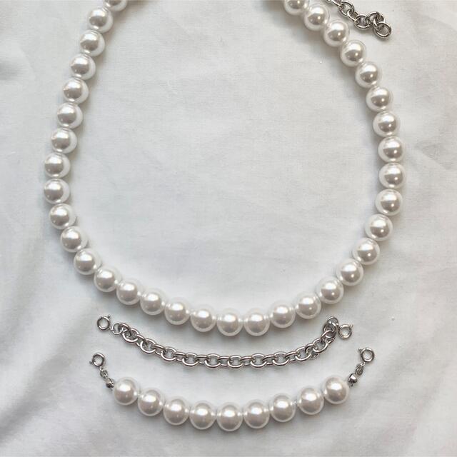 COMME des GARCONS(コムデギャルソン)のchangeable pearl necklace 3way メンズのアクセサリー(ネックレス)の商品写真