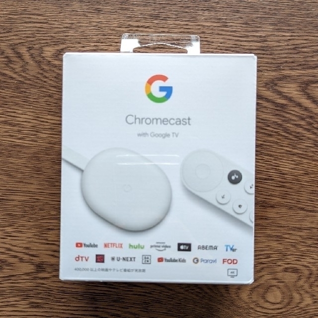 【新品未開封】Google Chromecast With Google TV