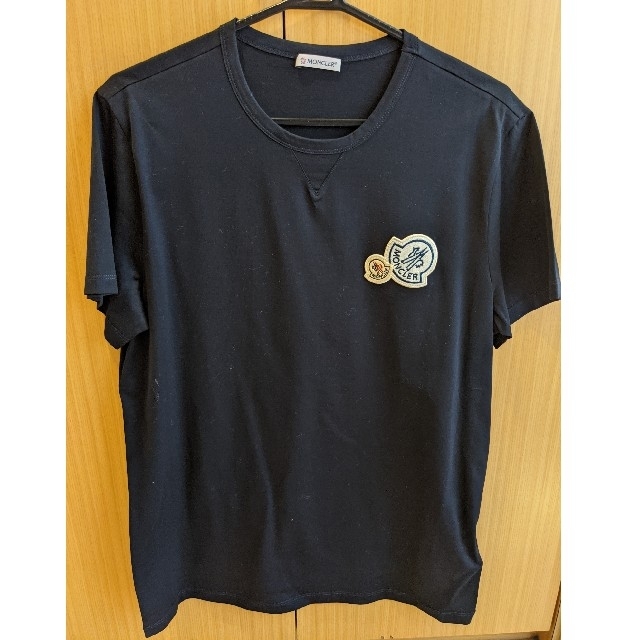 MONCLER Tシャツ NAVY Lサイズ-