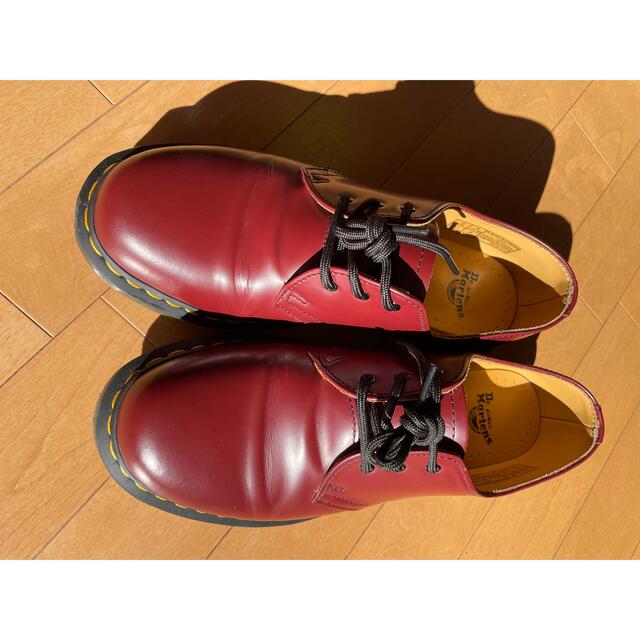 Dr.Martens ドクターマーチン 3ホール レッド UK7 26cm 箱無