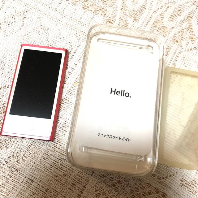 Apple(アップル)のAPPLE iPod nano IPOD NANO 16GB2012 MD47… スマホ/家電/カメラのオーディオ機器(ポータブルプレーヤー)の商品写真