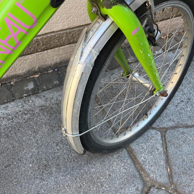 ルイガノ アシスト付き電動自転車 黄緑 - 自転車本体