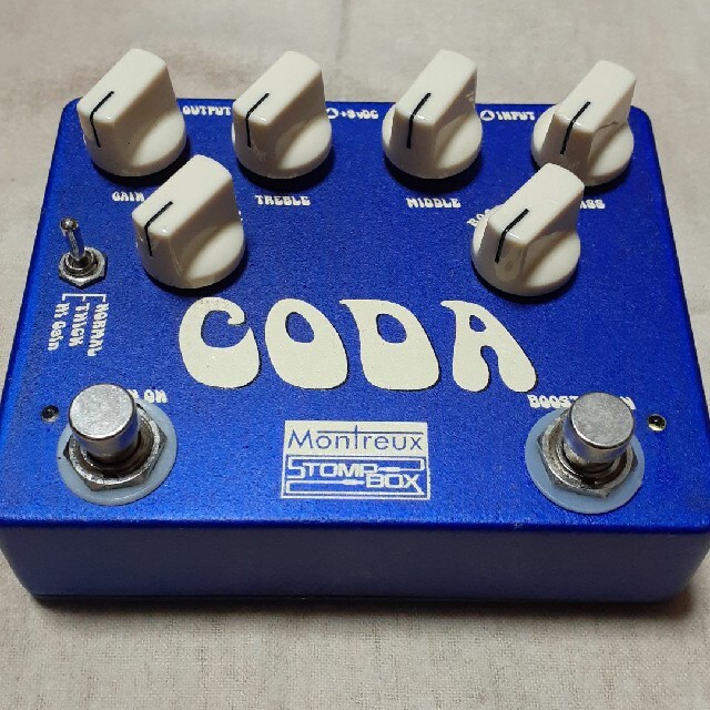 [レア] Montreux / CODA   Overdrive Booster 楽器のギター(エフェクター)の商品写真