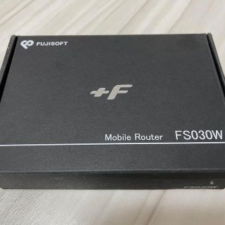 フジツウ(富士通)のモバイルルーター　FS030W FUJISOFT(その他)