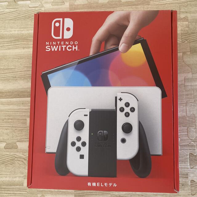 Nintendo Switch（有機ELモデル） ホワイト　新品エンタメ/ホビー