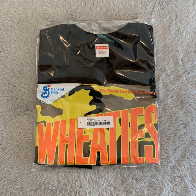 Supreme(シュプリーム)のボックスロゴ！！　Supreme Wheaties Tee "Black" メンズのトップス(Tシャツ/カットソー(半袖/袖なし))の商品写真