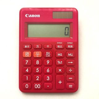 キヤノン(Canon)のCanon キャノン LS-80TU 電卓　ミニサイズ(オフィス用品一般)