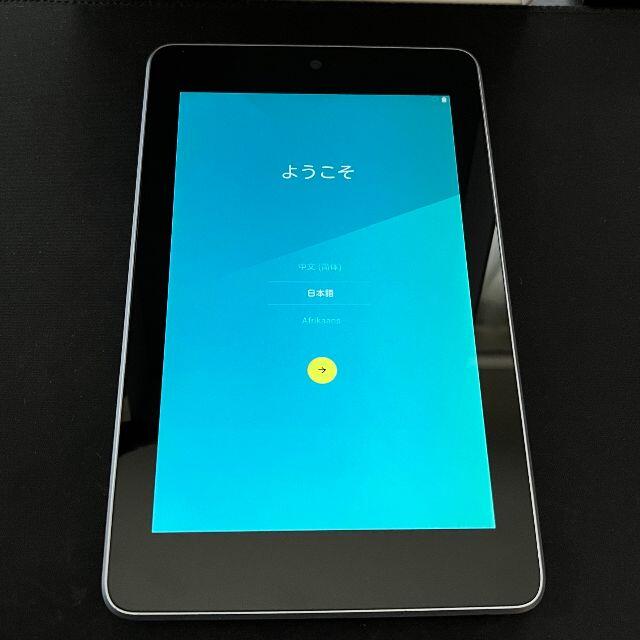 Google Nexus(グーグルネクサス)のNexus 7 （2012年Wifiモデル） スマホ/家電/カメラのPC/タブレット(タブレット)の商品写真