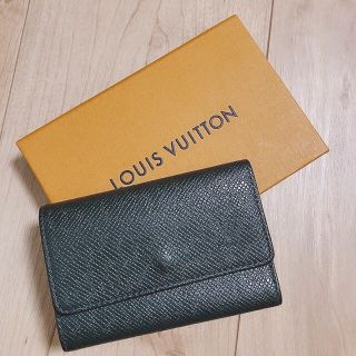 ルイヴィトン(LOUIS VUITTON)のLOUIS VUITTON ルイヴィトン キーケースグリーン緑オリーブ(キーケース)