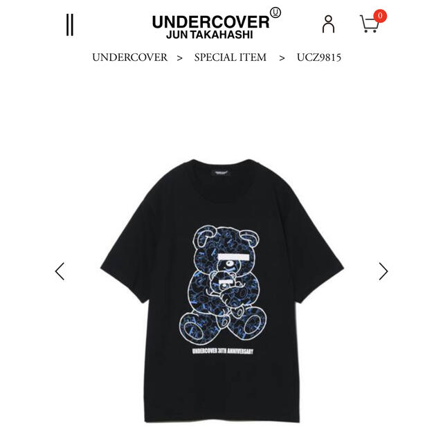 UNDERCOVER(アンダーカバー)の本物 アンダーカバー 記念 tシャツ スウェット パーカー 袖レザー bag メンズのトップス(Tシャツ/カットソー(半袖/袖なし))の商品写真