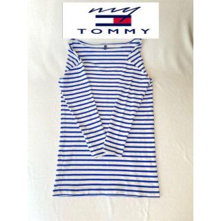 トミーヒルフィガー(TOMMY HILFIGER)のTOMMY HILFIGER ボーダー サイズS 長袖　綿100%(Tシャツ(長袖/七分))