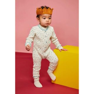 値下げ新品未使用タグ付き misha and puff ニットロンパース