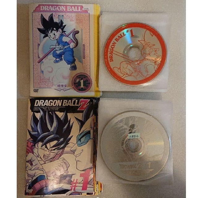 E【レンタル落ち】 ドラゴンボール 全26巻 ドラゴンボールZ 全49巻 DVD